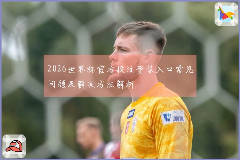 2026世界杯官方投注登录入口常见问题及解决方法解析